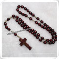 Knoted Rosary, Colourful Beads Rosary, Plastic Beads Rosary (IO-cr303)